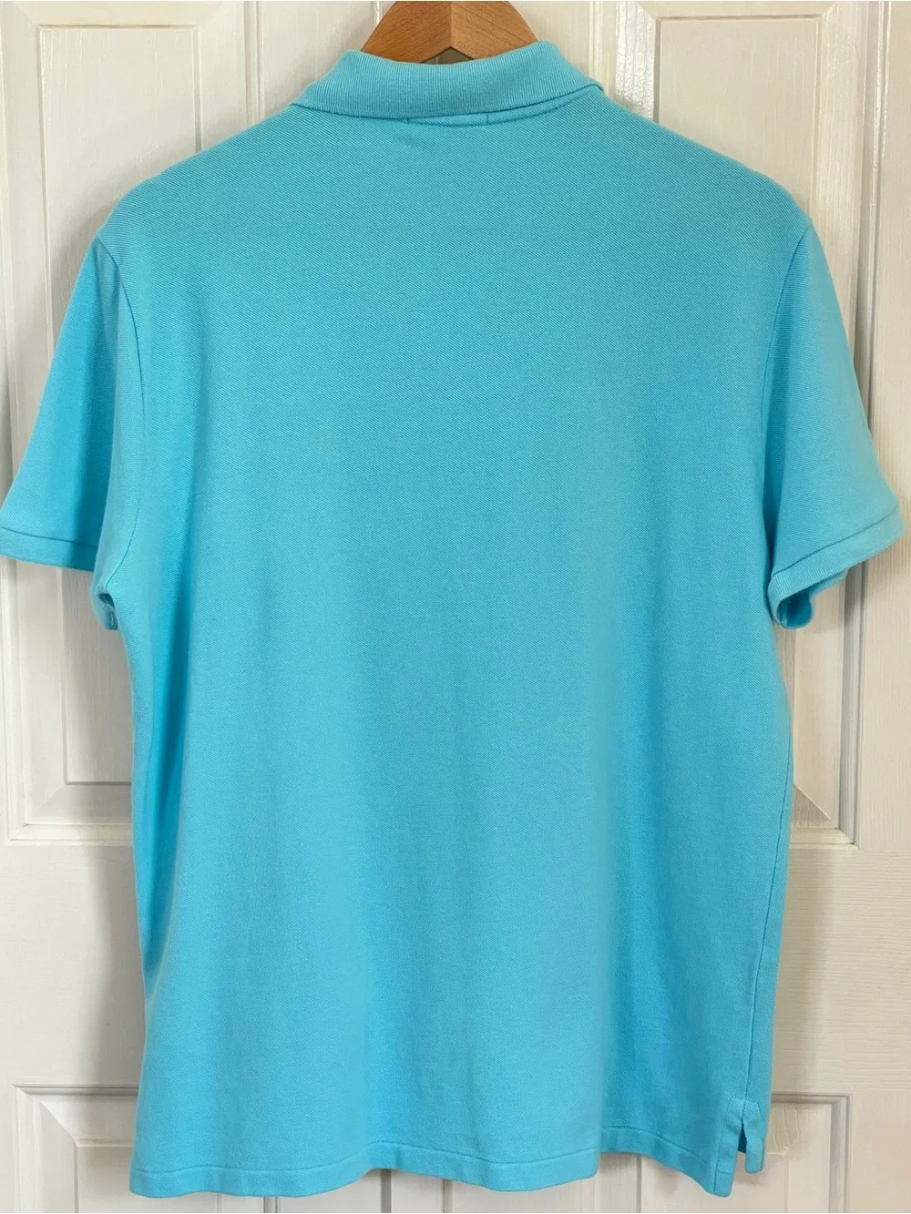 Polo Ralph Lauren NBC Paris 2024 Olympics Custom Slim Fit Polo Blue L